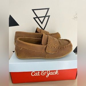 🤎Toddler Boys' Abbott Flats and Slip-On - Cat &
Jack Cognac🤎 Size 11